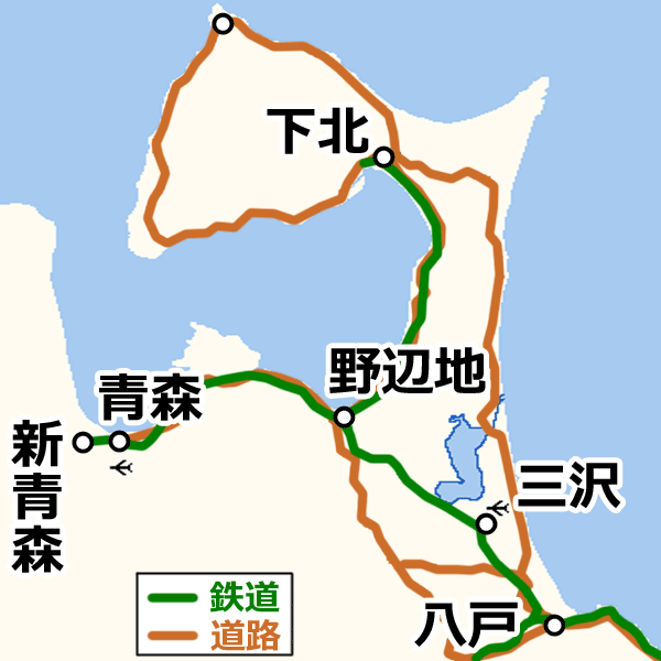 青森県地図